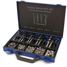 HBM M5-M12 Schroefdraad Reparatieset met Lange D2 Draadbussen, Set