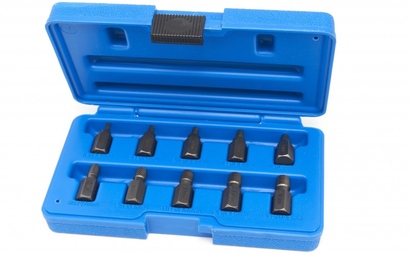 HBM Dolle Schroeven en Inbus Removerset Model 2 - 10-delig, 13 mm, met Opbergkoffer