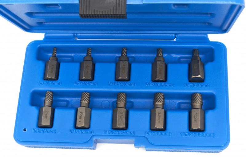 HBM Dolle Schroeven en Inbus Removerset Model 2 - 10-delig, 13 mm, met Opbergkoffer