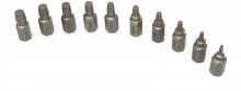 HBM Dolle Schroeven en Inbus Removerset Model 2 - 10-delig, 13 mm, met Opbergkoffer