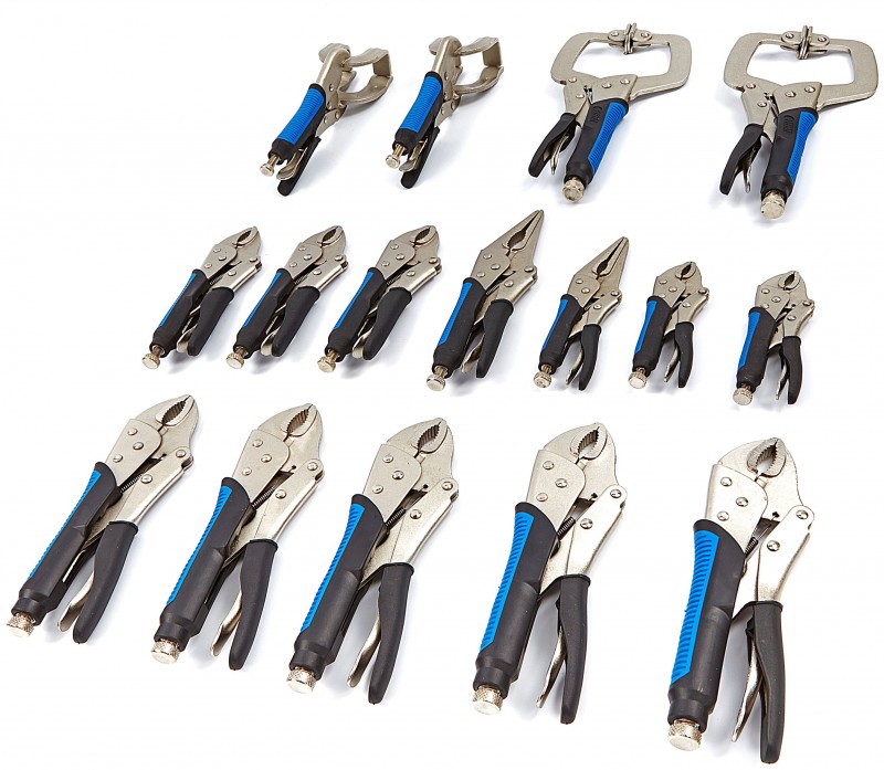 HBM 16-delige Griptangenset 28 cm
