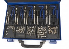 HBM UNC schroefdraad reparatieset met opbergkoffer HBM UNC schroefdraad reparatieset met opbergkoffer