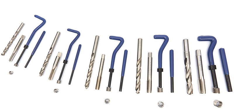 HBM UNC schroefdraad reparatieset met opbergkoffer HBM UNC schroefdraad reparatieset met opbergkoffer