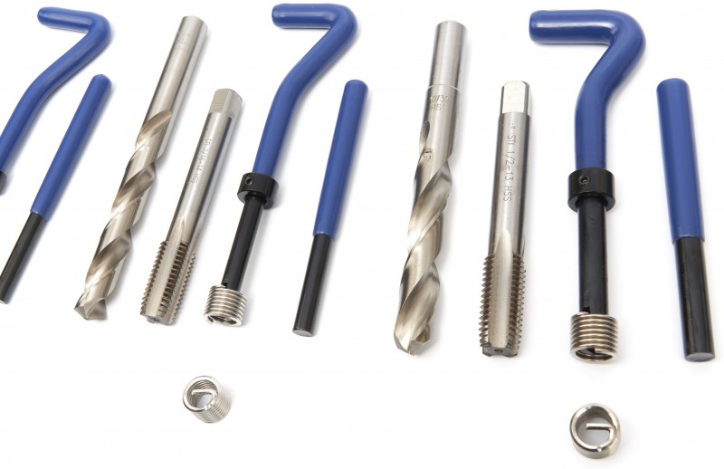 HBM UNC schroefdraad reparatieset met opbergkoffer HBM UNC schroefdraad reparatieset met opbergkoffer