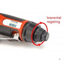 Hbm profi variabel pneumatisk 3/8 slå rangle