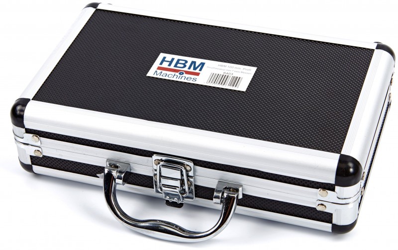 HBM 100 mm Profi Houtfreeskop voor Hout, Opname 30 mm, 7 Sets Messen HBM 100 mm Profi Houtfreeskop voor Hout, Opname 30 mm, 7 Sets Messen