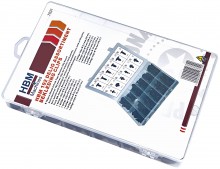 HBM 192-delige Assortiment Bekleding Clips voor Gereedschapswand HBM 192-delige Assortiment Bekleding Clips voor Gereedschapswand