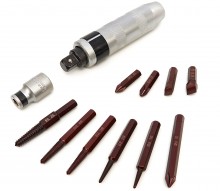 HBM 13-delige Slagschroevendraaier met Dolle Bouten Remover Set