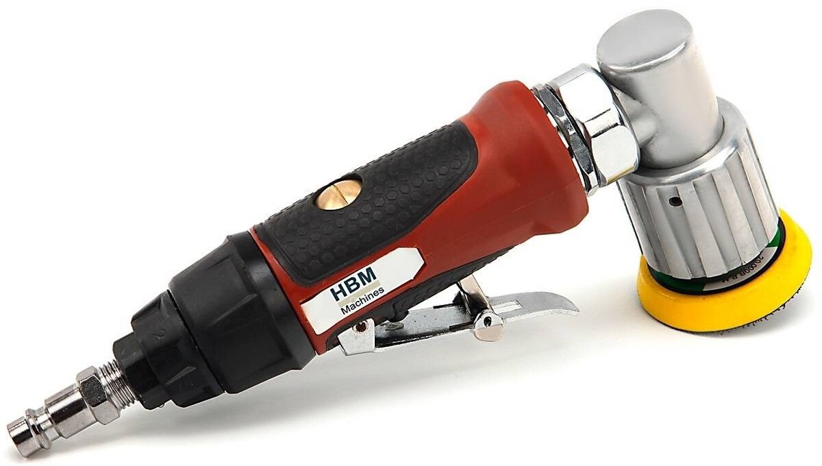 HBM Profi Variabler Pneumatischer 50 mm Exzenterschleifer