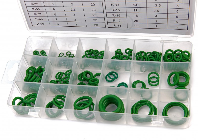 HBM 225-delig O-Ringen Assortiment voor Airco Systemen