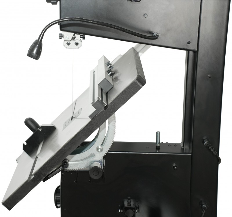 HBM hout lintzaag 350 mm, 1100 W, 230 V, uitlading 340 mm, kantelhoek 45° HBM hout lintzaag 350 mm, 1100 W, 230 V, uitlading 340 mm, kantelhoek 45°