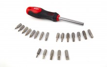 HBM 37-delige Profi Schroevendraaier- en Bitset Sleufkop, Philips, Pozidriv, Torx
