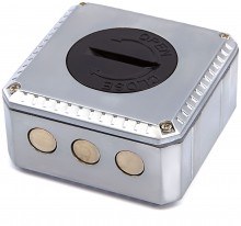 HBM Digitale magnetische bedwaterpas model 3, 50 x 50 mm, hoek in graden