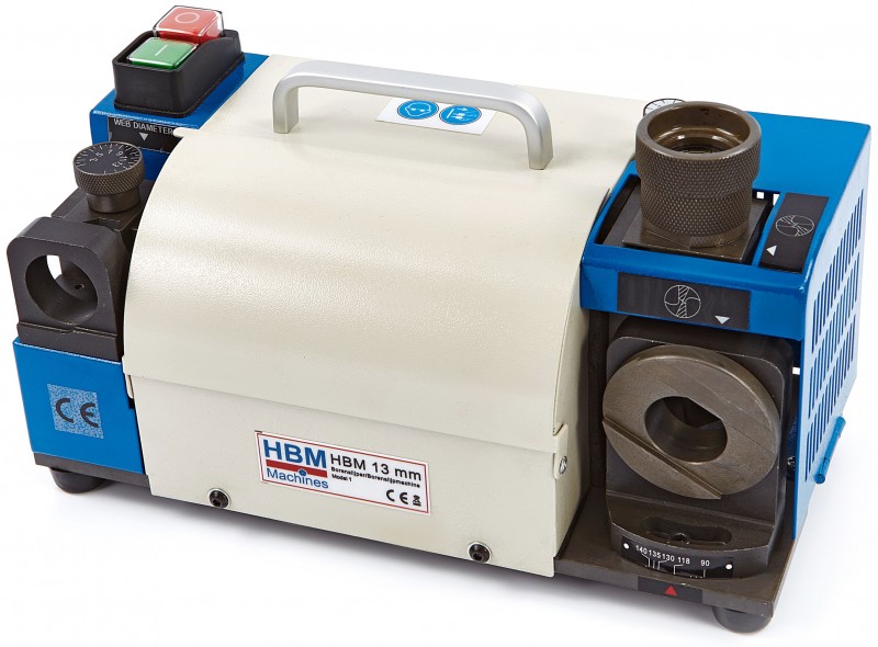 HBM Borenslijper / Borenslijpmachine Model 1 2-13 mm, ER20, CBN 200, 220 V, 5100 rpm, 10 kg