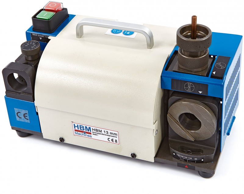 HBM Borenslijper / Borenslijpmachine Model 1 2-13 mm, ER20, CBN 200, 220 V, 5100 rpm, 10 kg