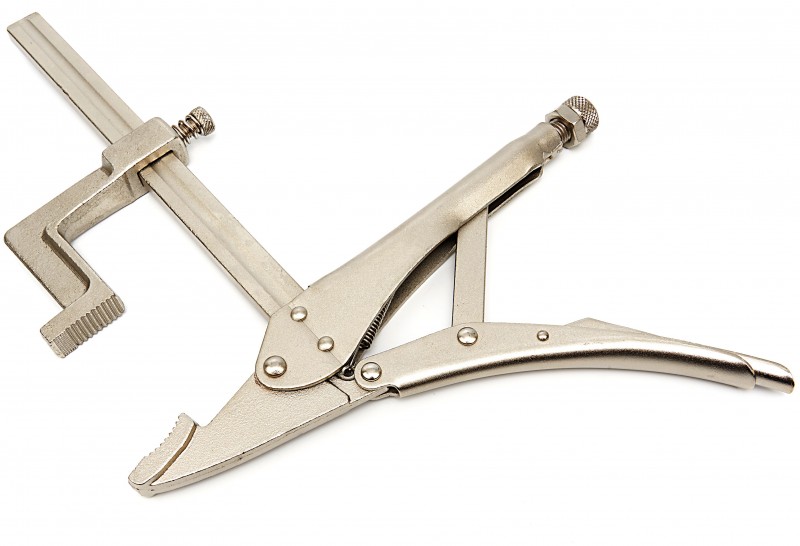HBM Professionele Griptang 200 mm Klembereik 200 mm