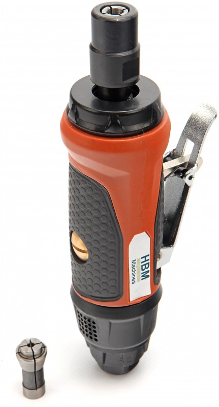 HBM Profi Variabele Pneumatische Stiftslijper 6 bar 25.000 rpm 85 l/min 390 g HBM Profi Variabele Pneumatische Stiftslijper 6 bar 25.000 rpm 85 l/min 390 g