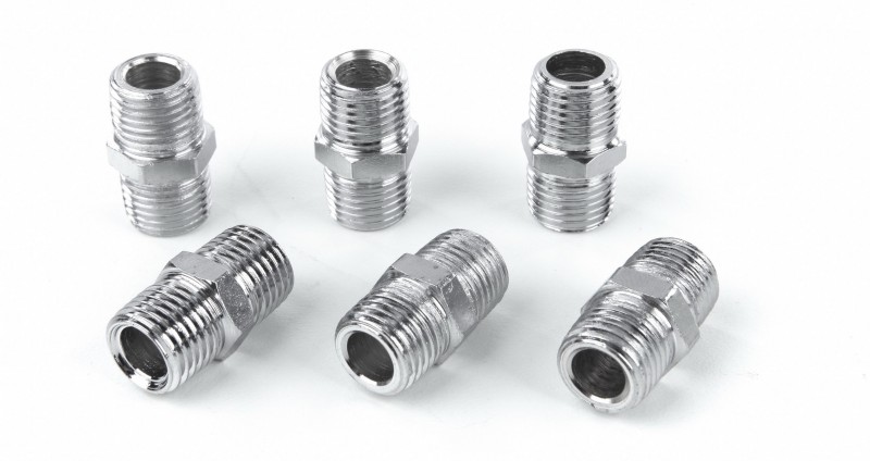 HBM Verloopnippel 1/4 inch naar 1/4 inch