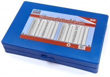 HBM 419-delig O-ringen assortimentset inchmaten, NBR
