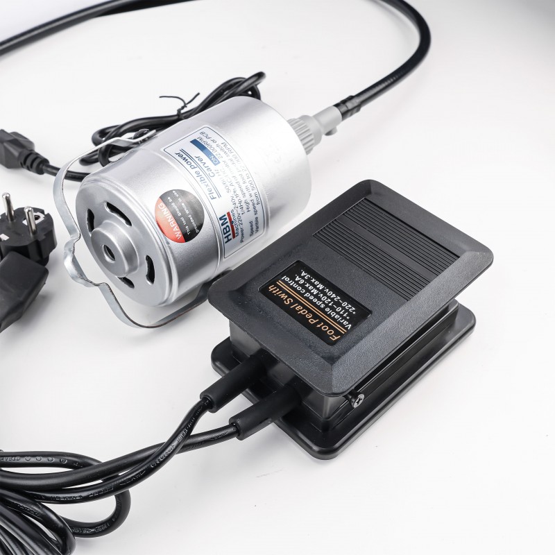 HBM Hangmotor/Freesmotor Model 1 - 190W, Spanbereik 4 mm, 2,5 kg
