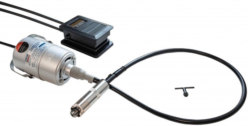 HBM Hangmotor/Freesmotor Model 1 - 190W, Spanbereik 4 mm, 2,5 kg