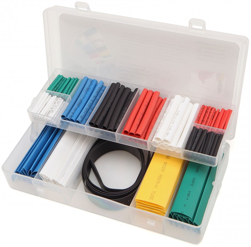 HBM 171-delige Krimpkous Assortiment 18 mm 2:1 70-125 °C HBM 171-delige Krimpkous Assortiment 18 mm 2:1 70-125 °C