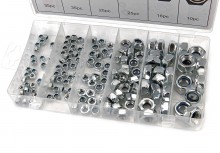 HBM 146-delige Borgmoeren Assortiment voor Gereedschapswand HBM 146-delige Borgmoeren Assortiment voor Gereedschapswand