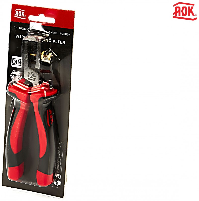 AOK Professionele Striptang 180 mm
AOK Professionele Striptang 180 mm
