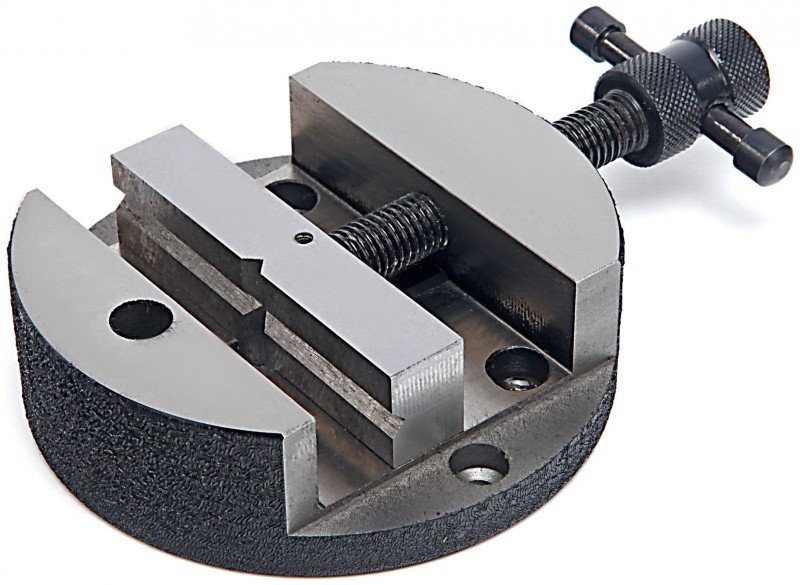 HBM Machineklem 100 mm voor Verdeeltafel, Maximale Opening 80 mm