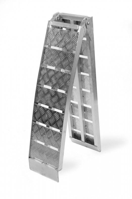HBM Aluminium Oprijplaat Model 3 680 kg, 225 cm, inklapbaar, breedte 30 cm HBM Aluminium Oprijplaat Model 3 680 kg, 225 cm, inklapbaar, breedte 30 cm