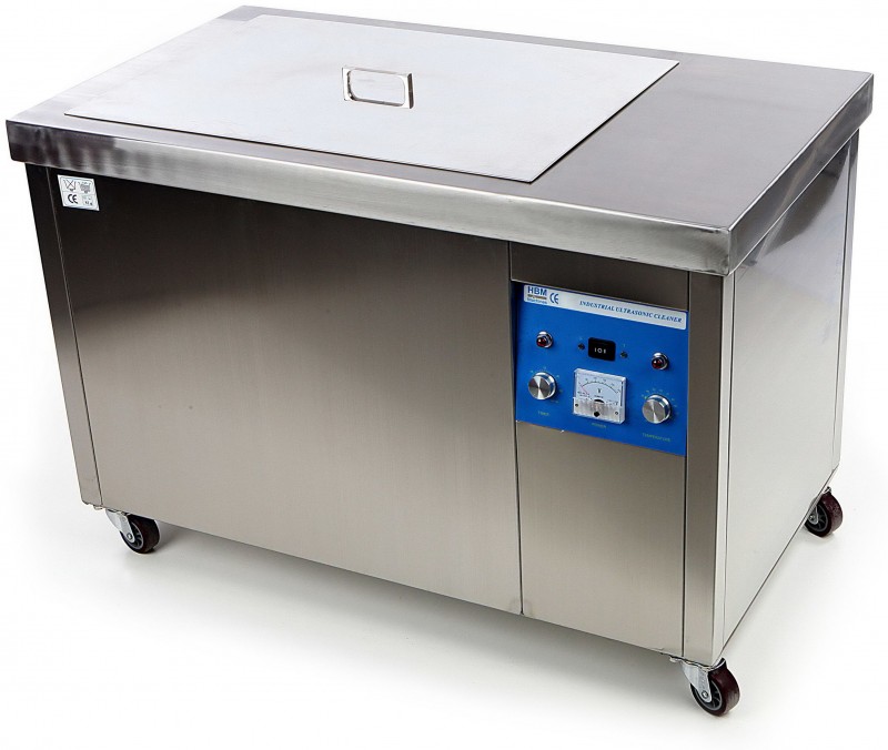 HBM industriel 40 liter ultralydsrenser 720W 12 transducere 230V 28 kHz 110°C HBM industriel 40 liter ultralydsrenser 720W 12 transducere 230V 28 kHz 110°C