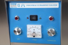 HBM Industriel Ultralydrenser 120 liter 1200 W 30 transducere 230 V 110 °C med afløb.