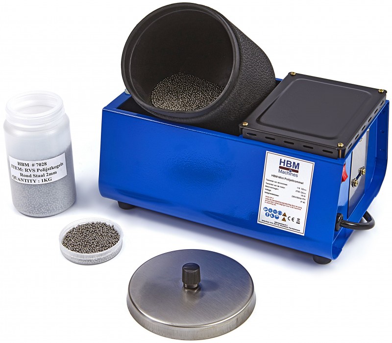 HBM Mini Polijsttrommel 1 l 35 W 60 rpm 230 V IP40 2,5 kg
HBM Mini Polijsttrommel 1 l 35 W 60 rpm 230 V IP40 2,5 kg