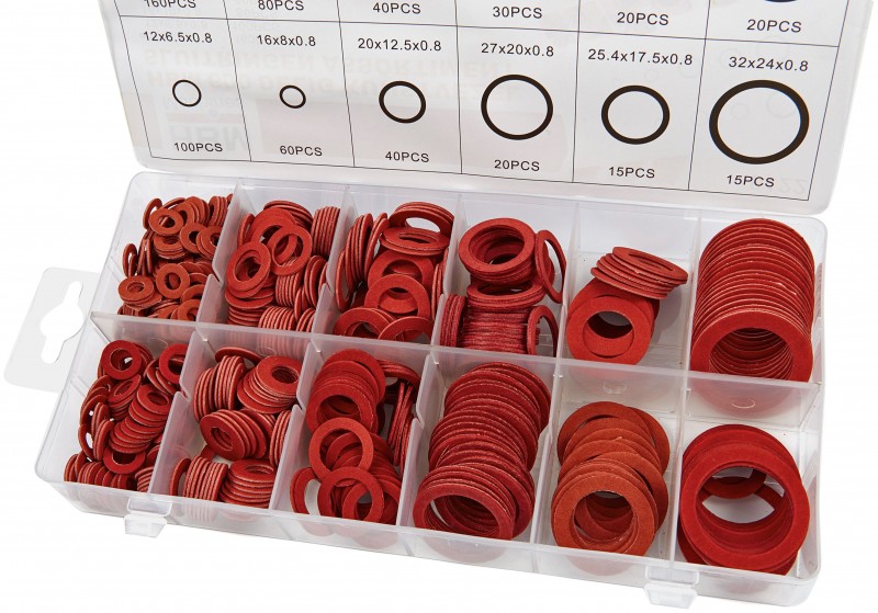 HBM 600-delig Kunstvezel Sluitringen Assortiment voor Gereedschapswand