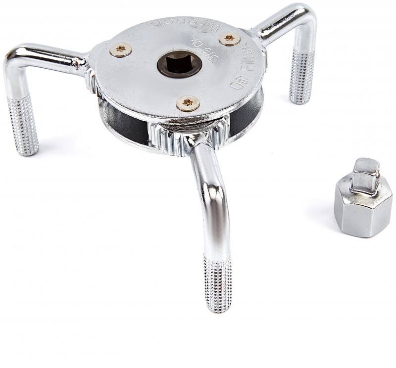 HBM Professionele 3-Poot Oliefiltersleutel 3/8 inch - Oliefiltertang