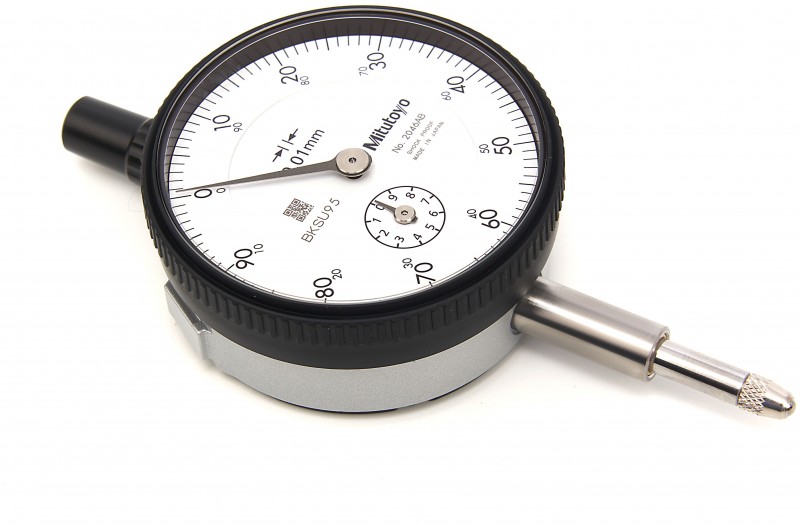 Mitutoyo analoge meetklok 0,01 mm slag 10 mm millimeter
