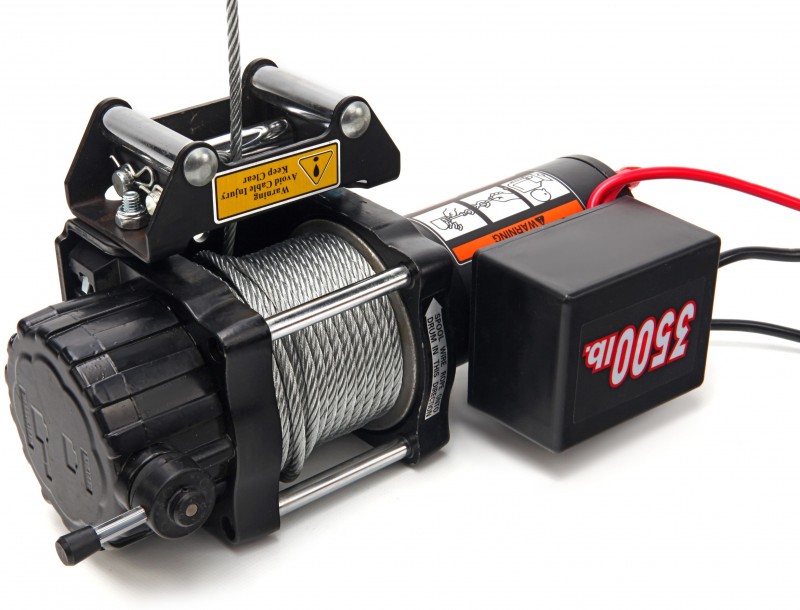 HBM 1800 kg 12V bumperlier autolier 1,8 ton 1100 W 6 mm kabel 145:1
