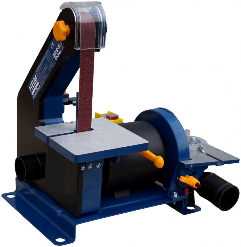 HBM 150 band- en schijfschuurmachine 300 W, 2950 rpm, kantelbaar, tafel, hout
HBM 150 band- en schijfschuurmachine 300 W, 2950 rpm, kantelbaar, tafel, hout