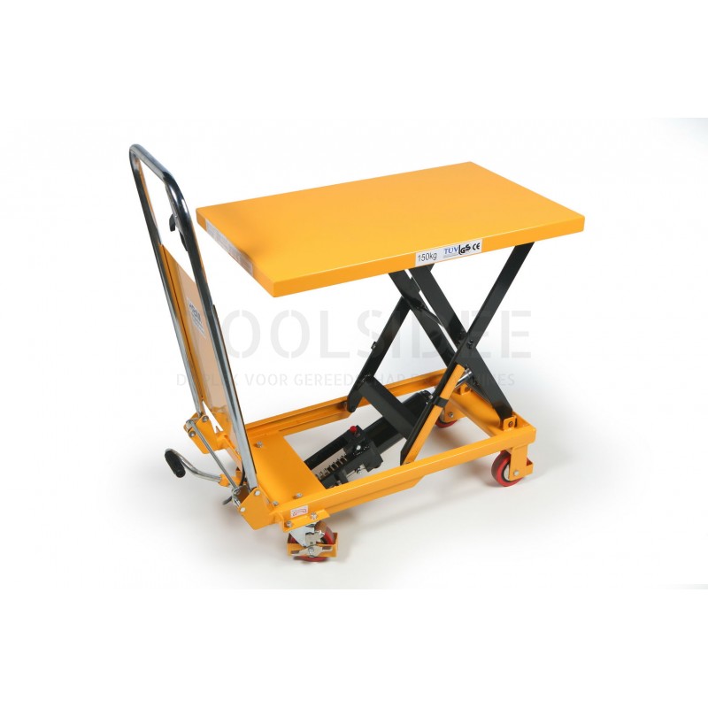 HBM 150 kg. mobile work table / lifting table