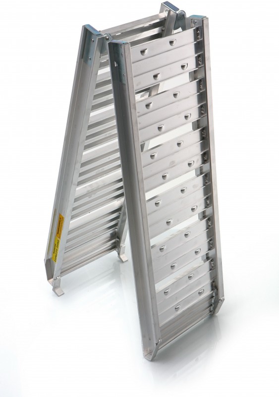 HBM Aluminium Oprijplaat Model 1 - 200 kg, Inklapbaar, 91 cm, 25 cm
