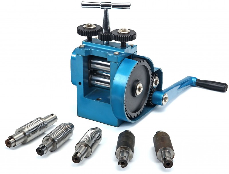 HBM NS 320 Strekwals Juwelierswals met 7 Rollen, 24 kg, 42,5 mm HBM NS 320 Strekwals Juwelierswals met 7 Rollen, 24 kg, 42,5 mm