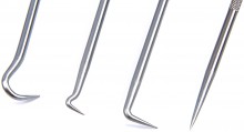 HBM Haken & Spatelset 9-delig, Haakdiameter 6 mm