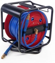 HBM Luchthaspel 30 m met Draaibaar Onderstel, 13 Bar, BSP 1/4
