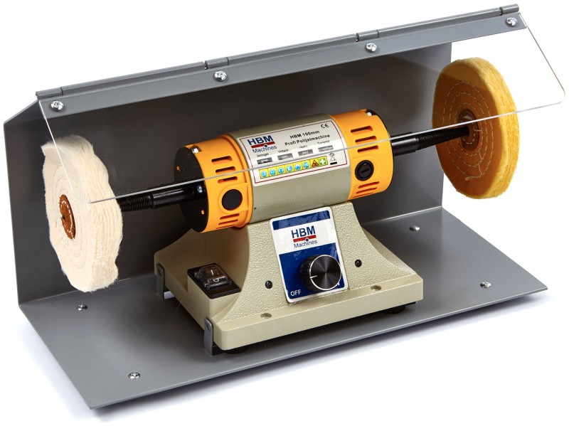 HBM Beschermkap voor HBM 100 mm Profi polijstmachine 15 x 21,5 x 36 cm HBM Beschermkap voor HBM 100 mm Profi polijstmachine 15 x 21,5 x 36 cm