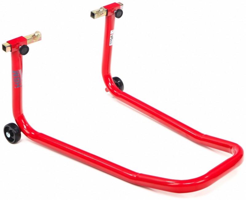 HBM verrijdbare paddockstand voorwiel, draagvermogen 100 kg, minimale wielbreedte 28 cm