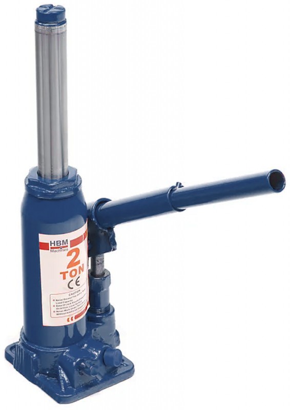 HBM potkrik 2 ton - draagvermogen 2.000 kg, stempel 23 mm, niet verrijdbaar
