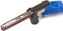 HBM Powerfile Elektrisk båndsliber 260 W 230 V 550 m/min til Træ, 75 mm, korn 80. HBM Powerfile Elektrisk båndsliber 260 W 230 V 550 m/min til Træ, 75 mm, korn 80.