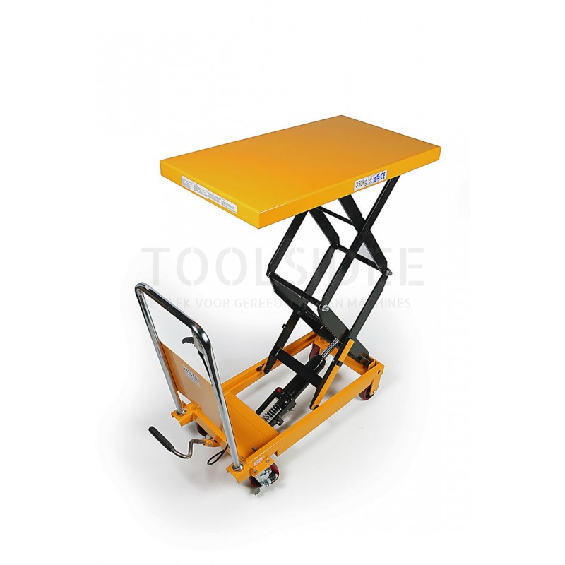 HBM 350 kg. high mobile work table / lifting table
