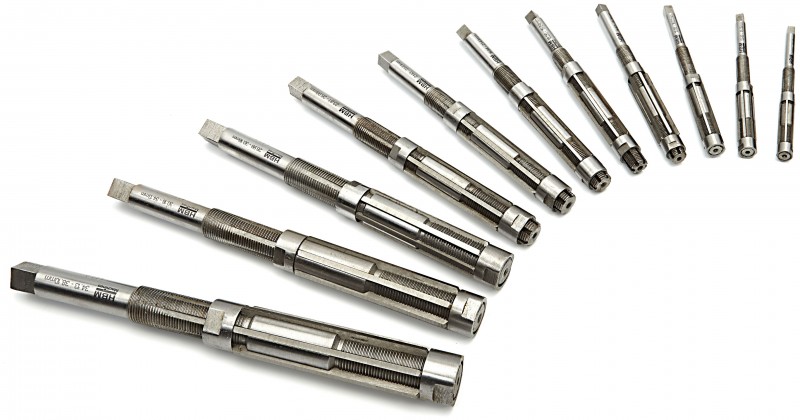 HBM 11-delige Verstelbare Ruimset 12-35 mm met Houten Opbergkoffer