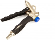 HBM Professioneel blaaspistool met lange en korte neus, drukregelaar, 10 bar, 188 l/min, aansluiting M12 x 1